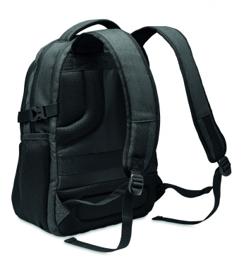 Logo trade advertising products image of: 600D RPET laptop backpack