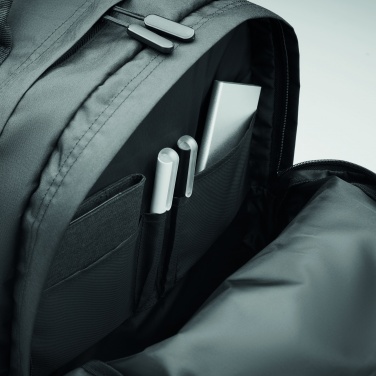 Logo trade promotional item photo of: 300D RPET laptop backpack