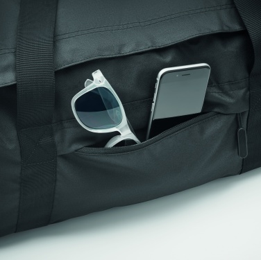 Logo trade business gift photo of: Large sports bag in 300D RPET