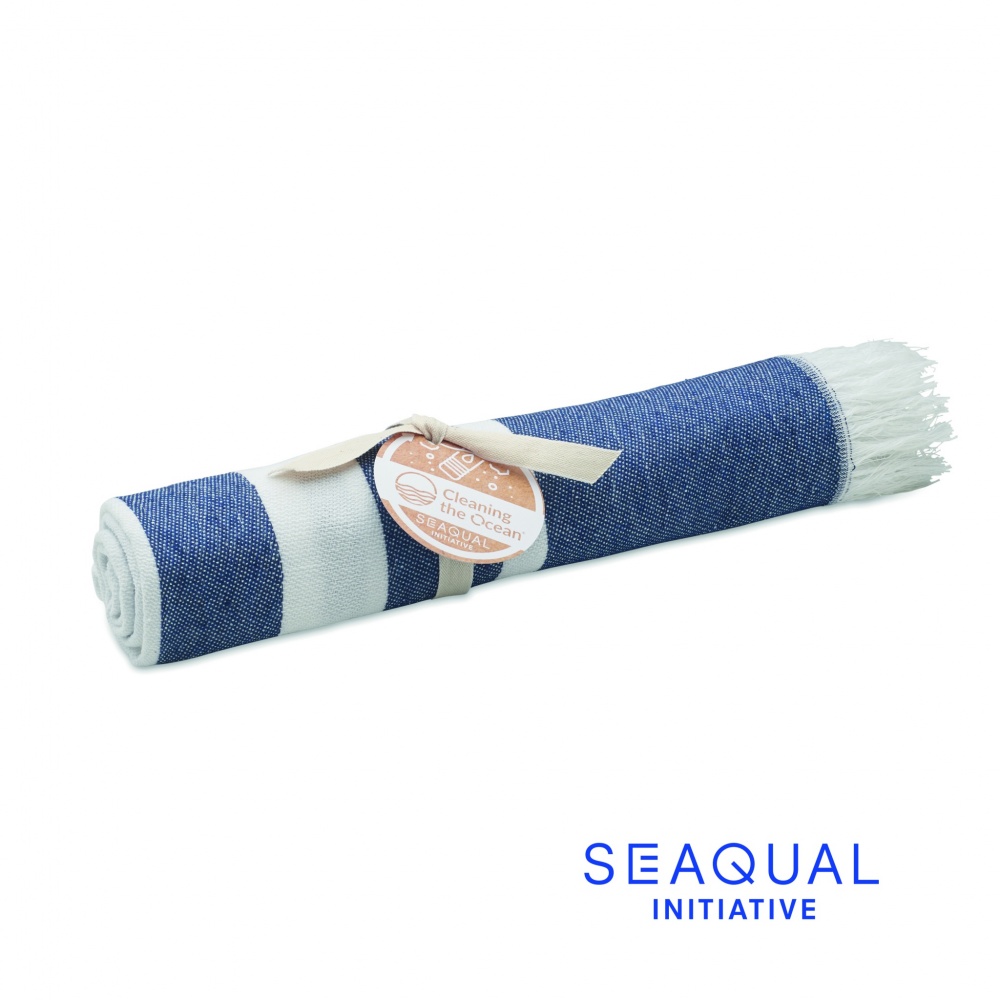 Logo trade advertising products image of: SEAQUAL® hammam towel 100x170