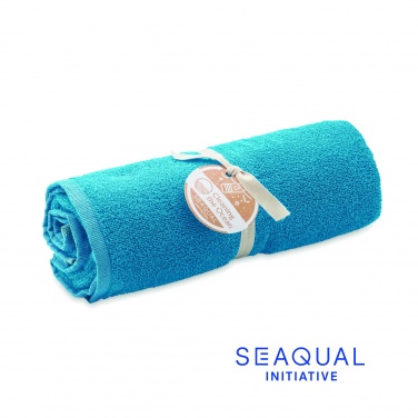 Logotrade promotional product picture of: SEAQUAL® towel 100x170cm