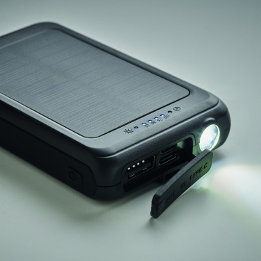 Logotrade promotional gift image of: Solar power bank 5000 mAh