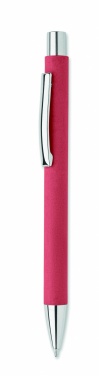 Logotrade promotional items photo of: Recycled paper push ball pen