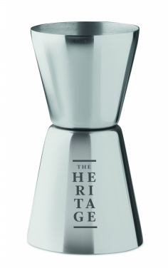 Logotrade promotional giveaway picture of: Stainless steel jigger
