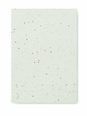 Logotrade promotional merchandise photo of: A5 seed paper cover notebook