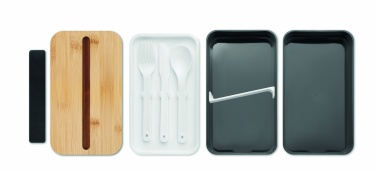 Logo trade promotional gift photo of: Recycled PP lunch box