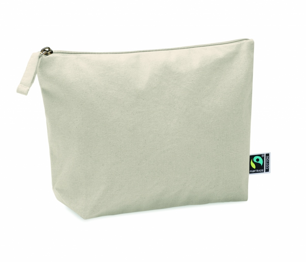 Logo trade promotional gift photo of: Cosmetic bag Fairtrade