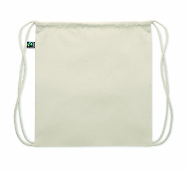 Logotrade promotional item image of: Drawstring bag Fairtrade