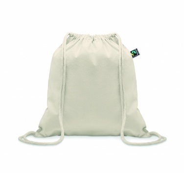 Logotrade promotional gift image of: Drawstring bag Fairtrade