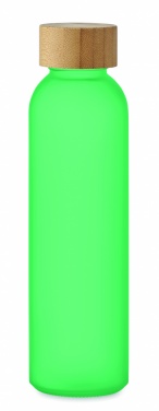 Logo trade promotional products picture of: Frosted glass bottle 500ml