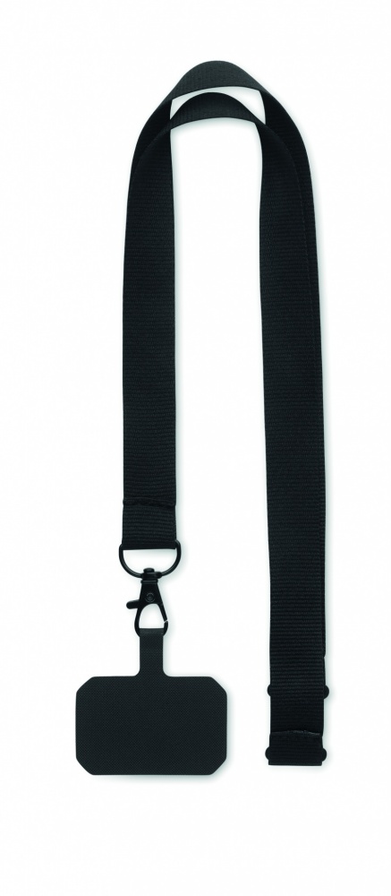 Logotrade promotional gift image of: Phone holder lanyard
