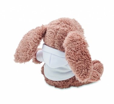Logo trade promotional gifts picture of: Bunny plush wearing a hoodie