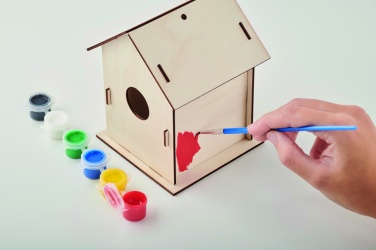 Logotrade promotional giveaway picture of: DIY wooden bird house kit