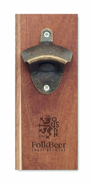 Logo trade corporate gift photo of: Wall mounted bottle opener