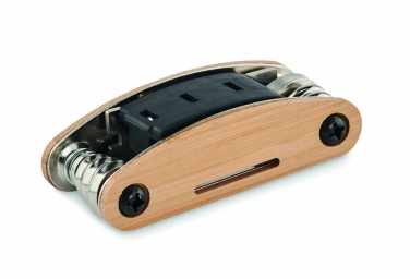 Logo trade promotional item photo of: Multi tool pocket in bamboo
