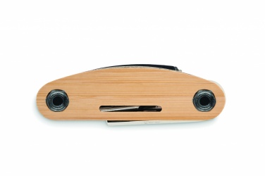 Logotrade corporate gift image of: Multi tool pocket in bamboo