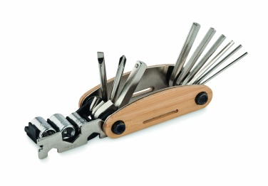 Logo trade promotional merchandise image of: Multi tool pocket in bamboo