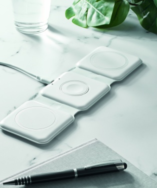 Logo trade promotional merchandise picture of: Foldable charging station