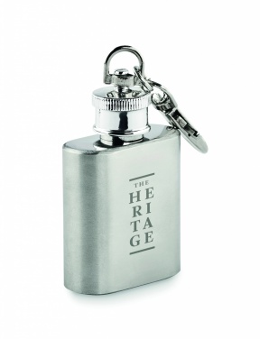 Logo trade promotional products picture of: Hipflask key ring Joensuu