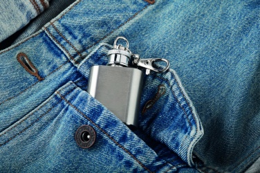 Logotrade promotional gifts photo of: Hipflask key ring Joensuu