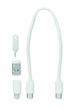 Logo trade promotional gifts image of: 9 in 1 cable connector set