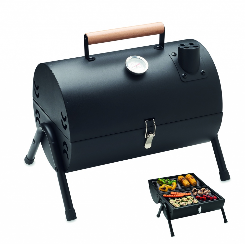 Logotrade promotional giveaway image of: Portable barbecue with chimney