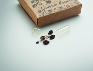 Logo trade promotional giveaway photo of: Mix flowerseeds disc