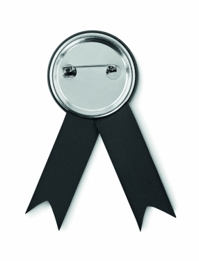Logo trade promotional products picture of: Ribbon style badge pin