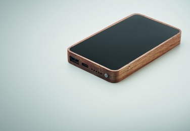 Logo trade corporate gifts picture of: Wireless 4000 mAh Power bank