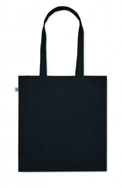 Logo trade promotional item photo of: Organic cotton shopping bag
