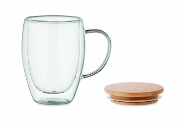 Logotrade promotional merchandise photo of: Double wall borosilicate mug