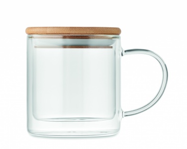 Logotrade promotional gift picture of: Double wall borosilicate mug