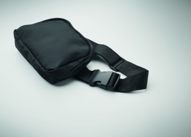 Logotrade promotional gift picture of: 300D RPET polyester waist bag