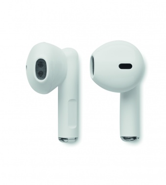Logo trade promotional giveaways image of: TWS earbuds with charging base