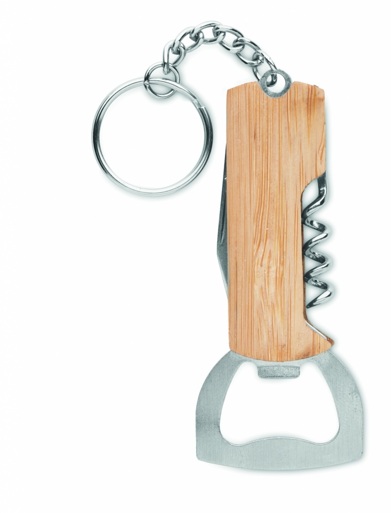 Logo trade promotional products picture of: 3 in 1 bamboo pocket tool