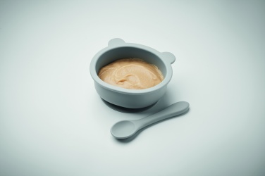 Logotrade promotional products photo of: Silicone spoon, bowl baby set