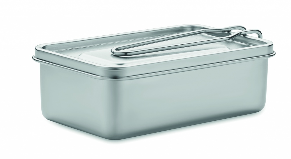 Logotrade promotional giveaway image of: Stainless steel lunch box