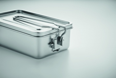 Logo trade promotional giveaways picture of: Stainless steel lunch box
