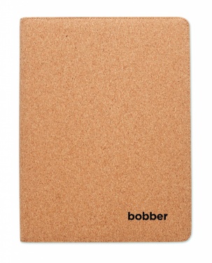 Logo trade advertising products picture of: A4 cork conference folder