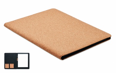 Logo trade promotional merchandise picture of: A4 cork conference folder