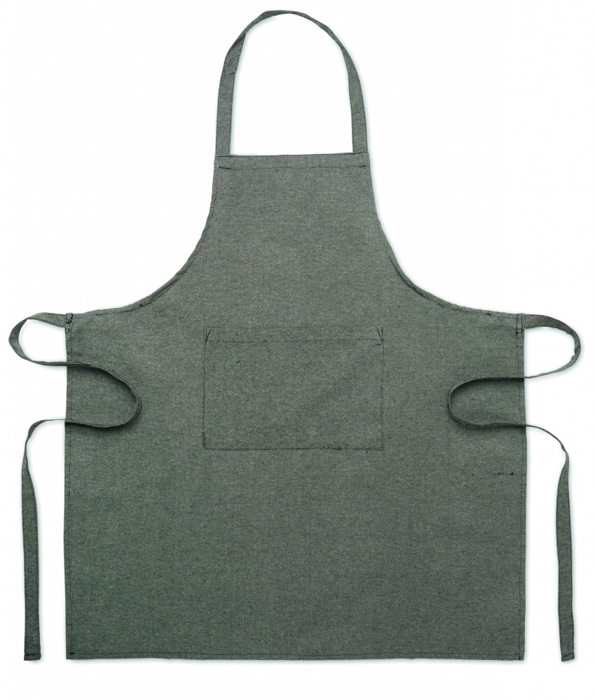 Logo trade promotional merchandise image of: Recycled cotton Kitchen apron