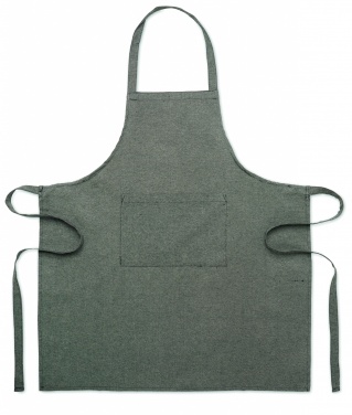 Logo trade corporate gifts image of: Recycled cotton Kitchen apron