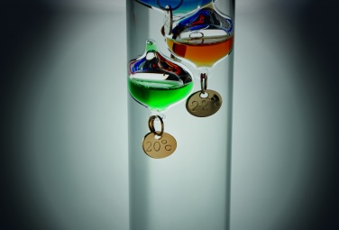 Logo trade corporate gift photo of: Galileo thermometer glass 28cm