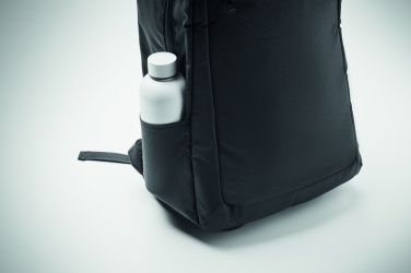Logo trade advertising products image of: A portable backpack trolley with wheels, made of 600D RPET polyester