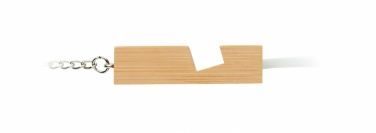 Logotrade promotional giveaways photo of: Bamboo key ring and stand Salo