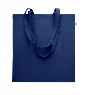 Logo trade promotional products image of: Recycled cotton shopping bag