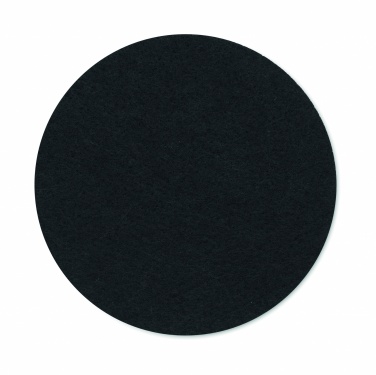 Logo trade promotional products image of: Round coaster in RPET felt