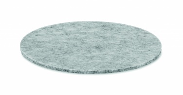Logotrade promotional gift picture of: Round coaster in RPET felt