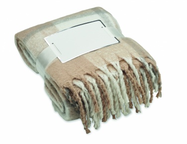 Logotrade advertising products photo of: Chequered mohair blanket