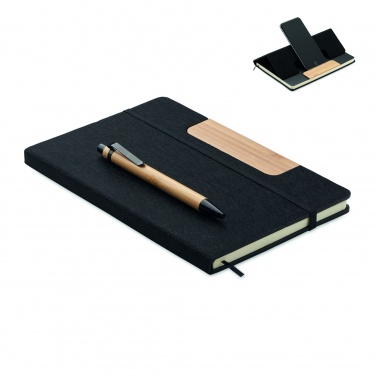 Logotrade promotional gifts photo of: A5 RPET notebook set